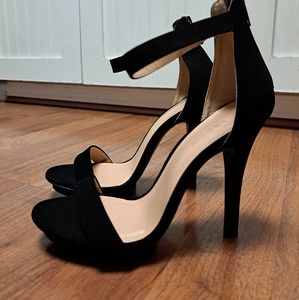 Black high heels
